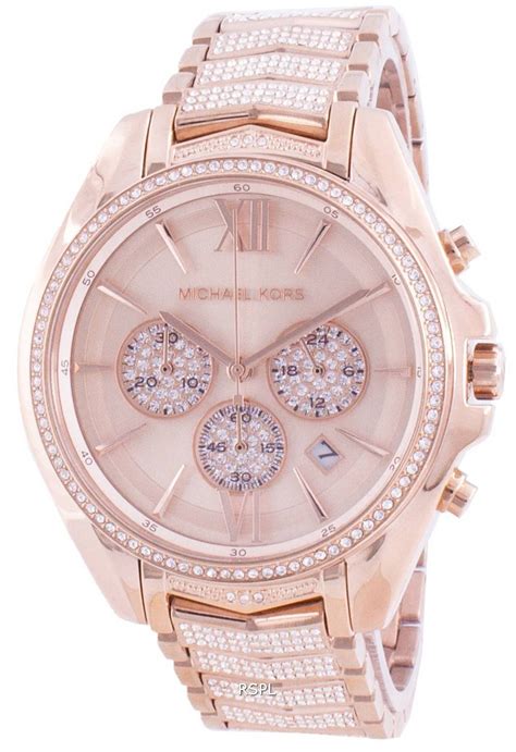 diamond michael kors watch|michael kors chronograph.